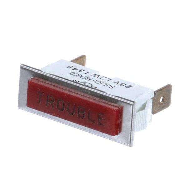 24V Red Lens Trouble Lamp